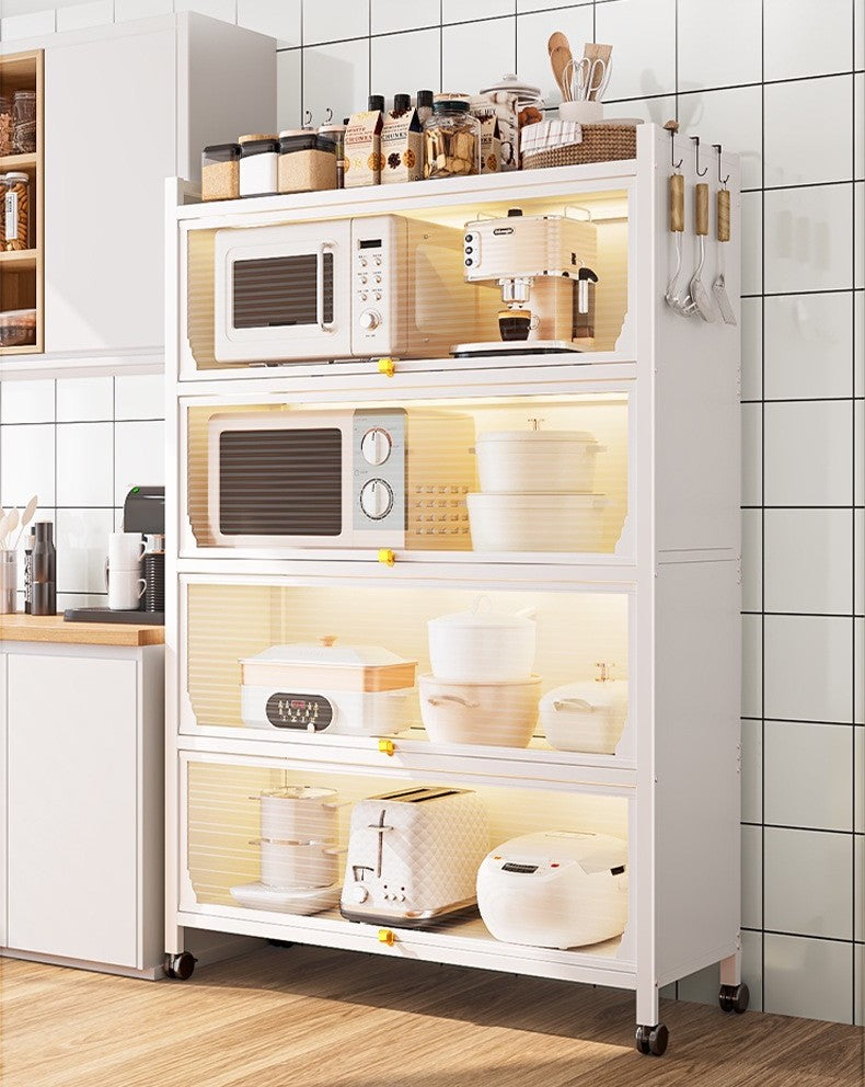 خزانة فولاذية لتنظيم أغراض مطبخك